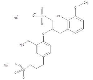 Sodium lignosulfonate Structure