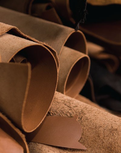 SNF dispersant for leather tanning