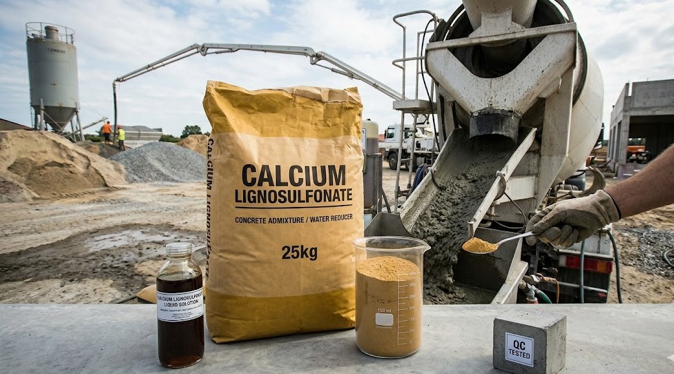 Calcium Lignosulfonate Concrete Admixture