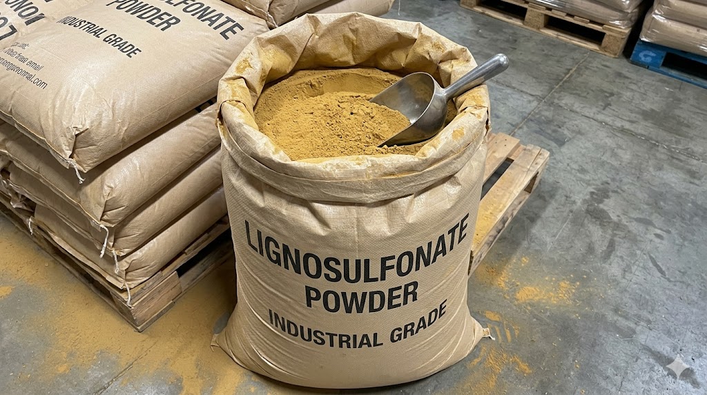 Lignosulfonate powder