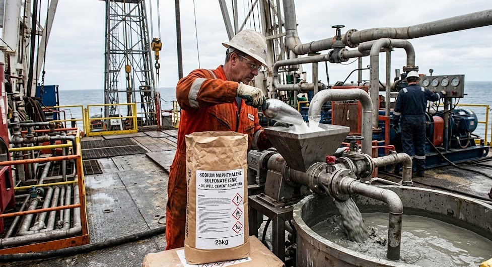 Sodium Naphthalene Sulfonate in oil well cement