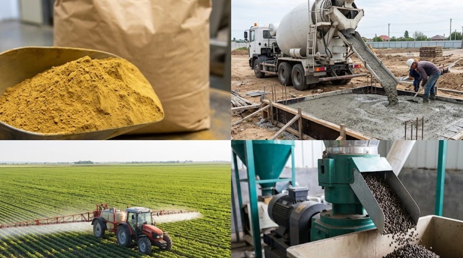 Sodium lignosulfonate and its industrial application
