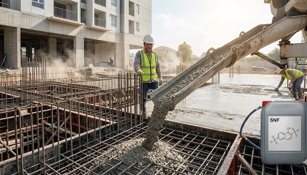 What are the benefits of SNF in construction?