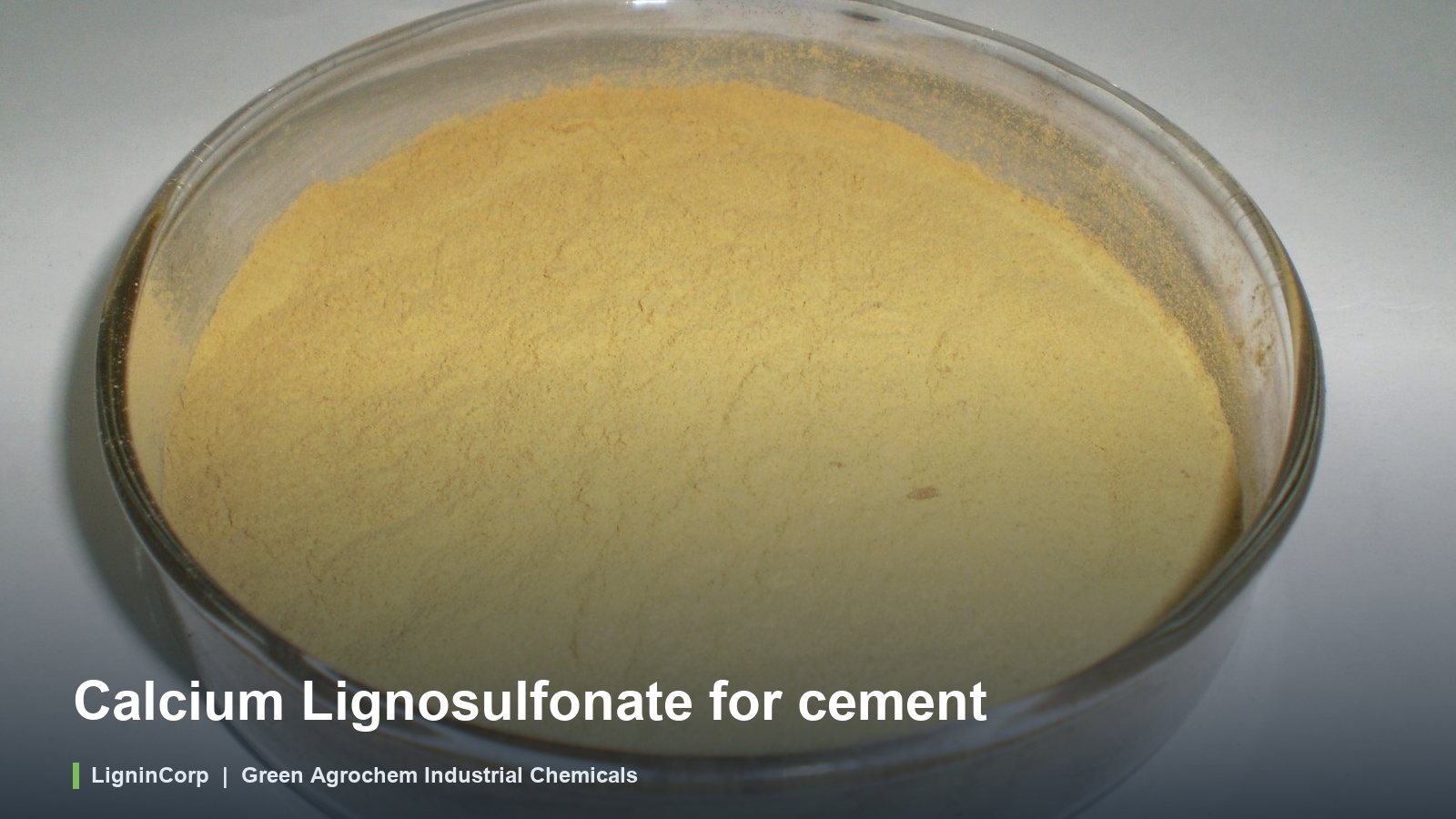 Calcium Lignosulfonate for Cement: Grinding Aid and Slurry