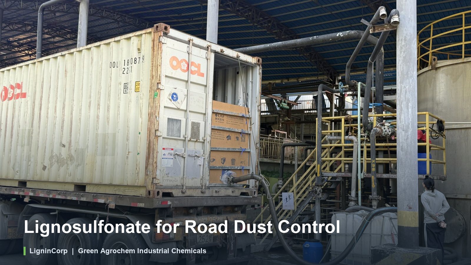 Lignosulfonate for Road Dust Control