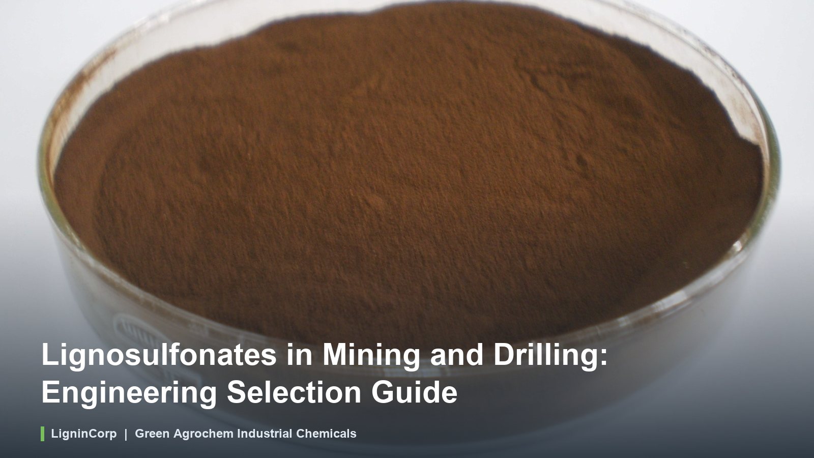 Lignosulfonates in Mining and Drilling: Engineering Selection Guide
