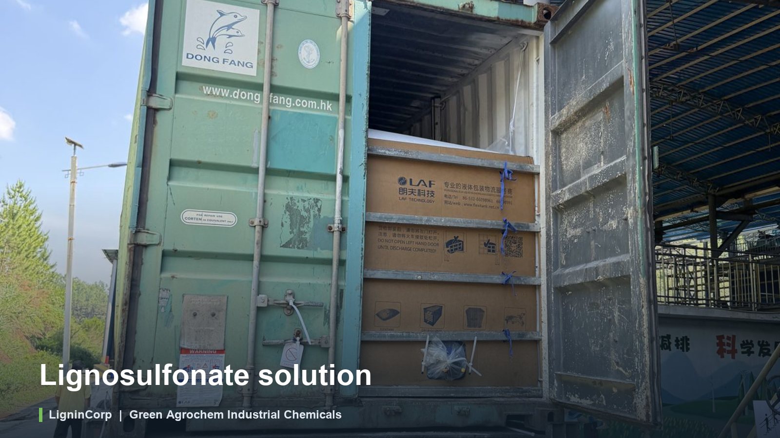 Lignosulfonate solution
