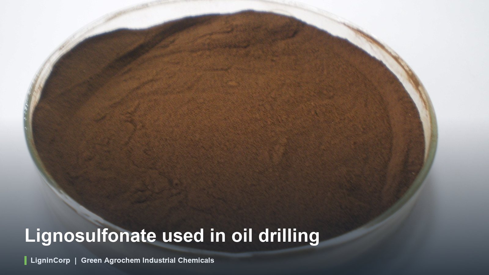 Lignosulfonate used in oil drilling