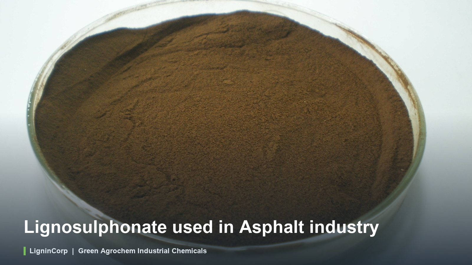 Lignosulphonate used in Asphalt industry