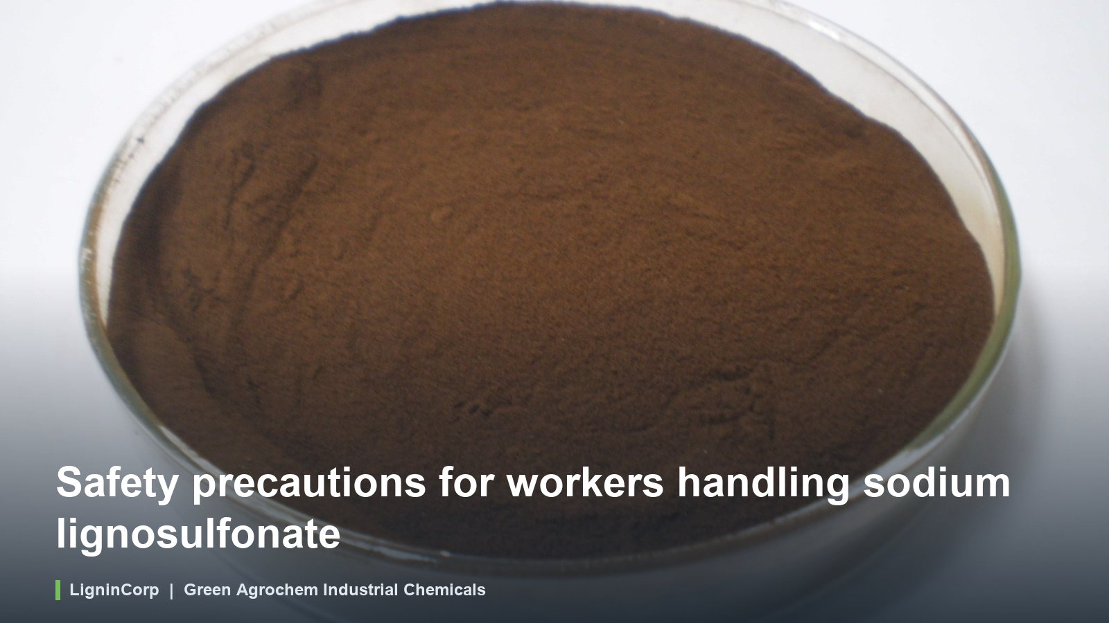 Safety precautions for workers handling sodium lignosulfonate