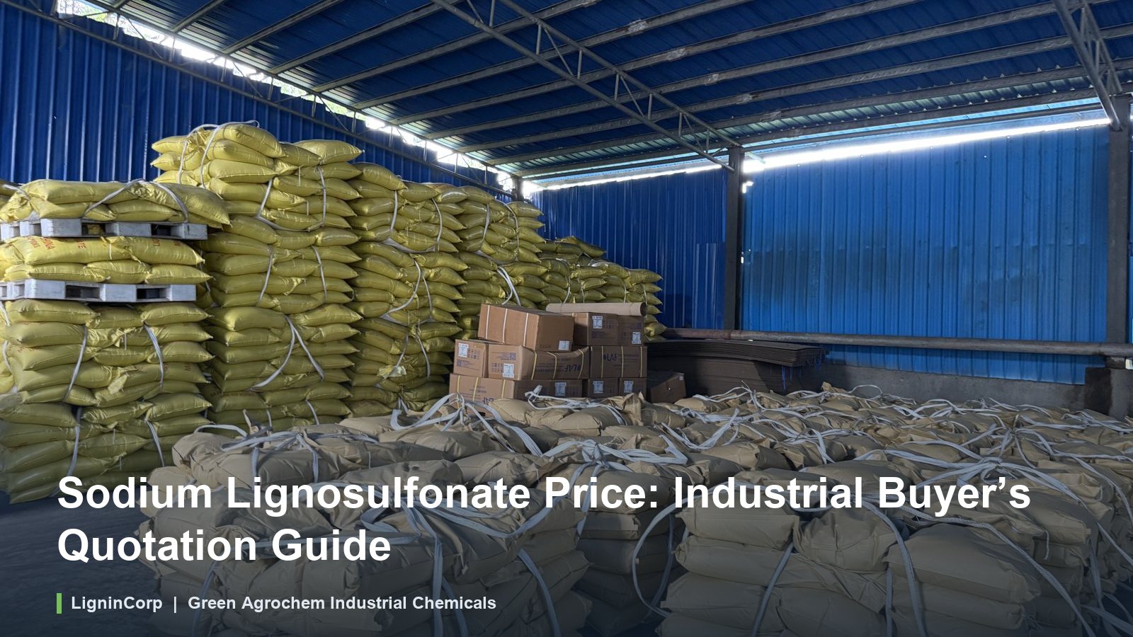 Sodium Lignosulfonate Price: Industrial Buyer’s Quotation Guide