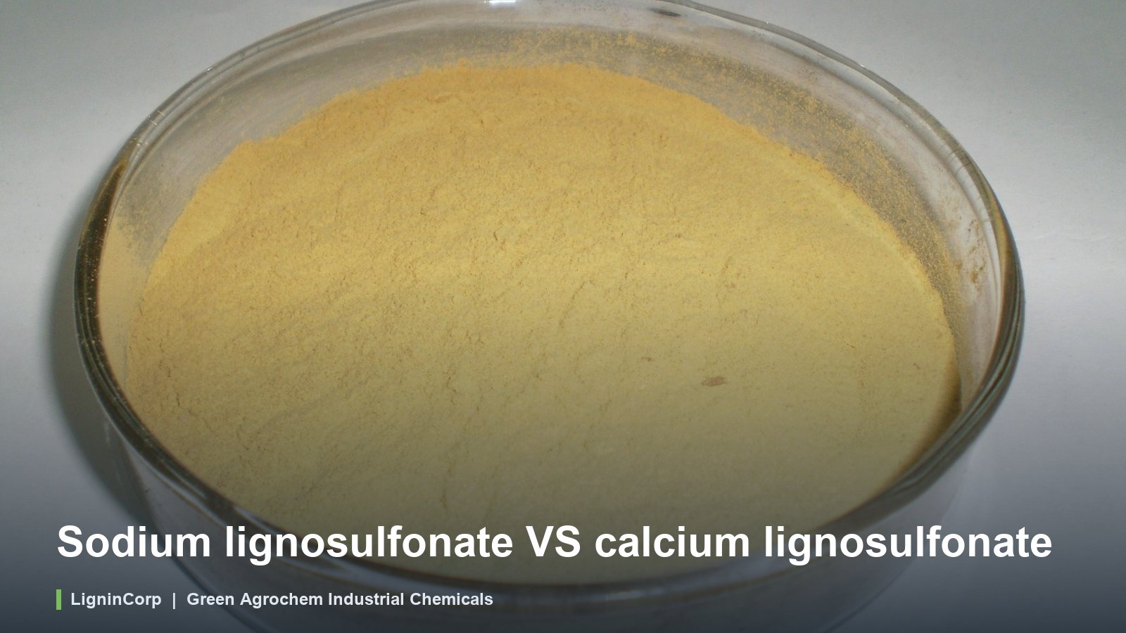 Sodium lignosulfonate VS calcium lignosulfonate